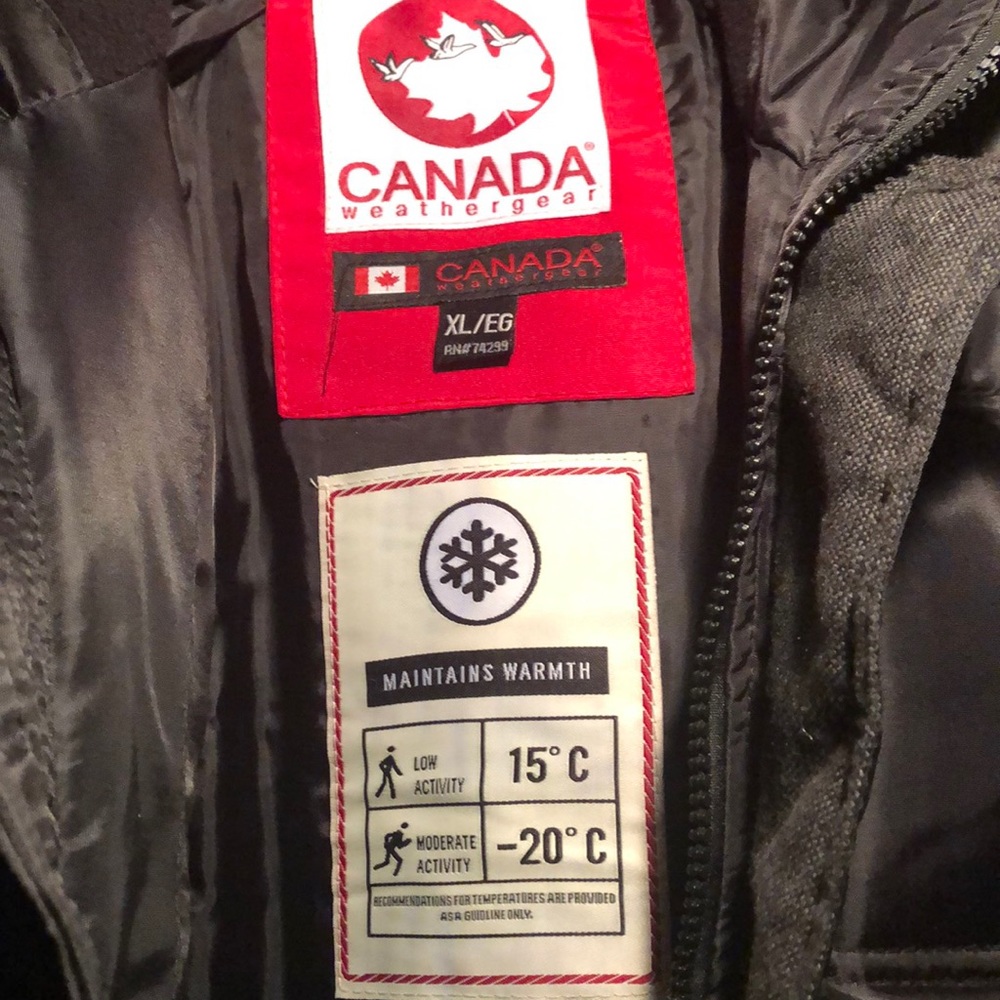 Very  warm coat goose feathers